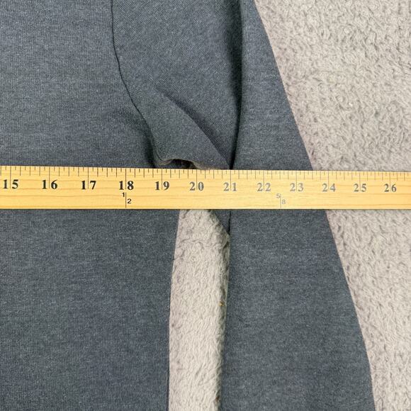 Aviator Nation Hoodie Womens M Gray Full Zip 5 Stripe Rainbow Made In USA - Picture 10 of 12